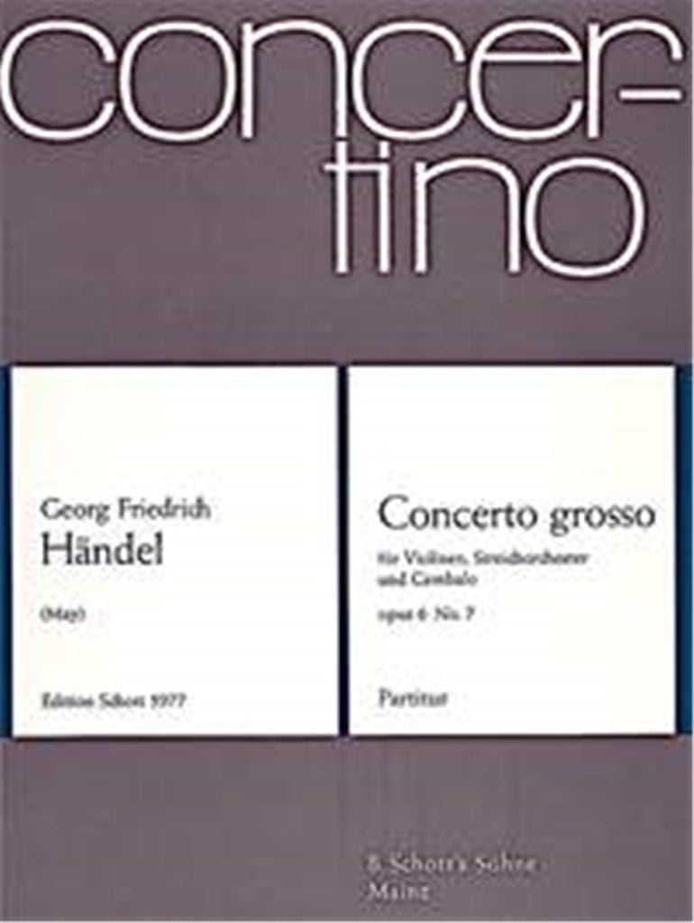 Concerto grosso op. 6 HWV 325
